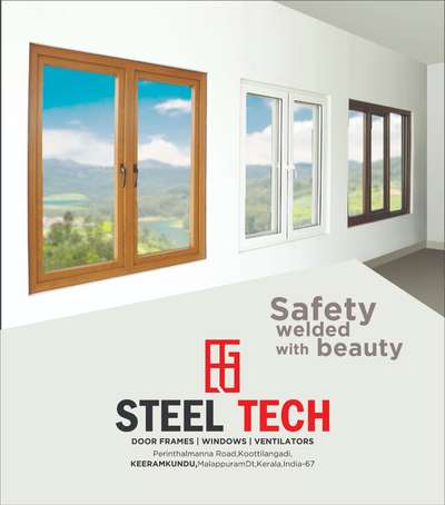 Window Designs by Building Supplies steel tech, Malappuram | Kolo