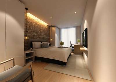 Bedroom, Furniture, Lighting, Storage Designs by Interior Designer Mohammed ubas, Thrissur | Kolo