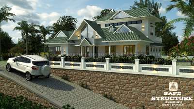 Exterior Designs by 3D & CAD SUBIN  G SPURGEON , Pathanamthitta | Kolo