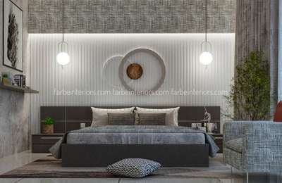 Furniture, Lighting, Storage, Bedroom Designs by Interior Designer farbe  Interiors , Thrissur | Kolo