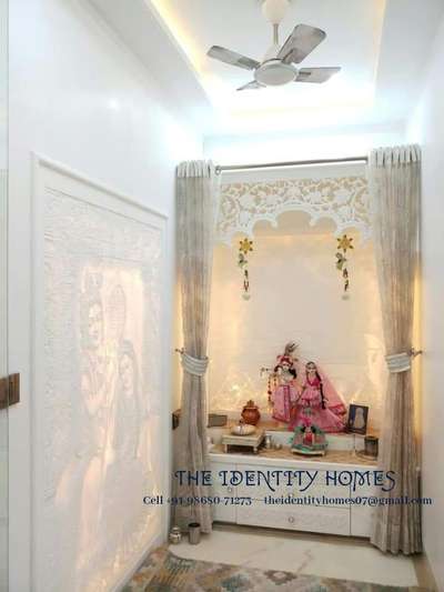 Lighting, Prayer Room, Storage Designs by Contractor Gopal Kohli, Gautam Buddh Nagar | Kolo