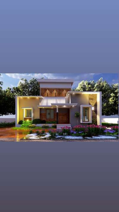 Exterior, Lighting Designs by Architect dileep krishnakumar, Palakkad | Kolo