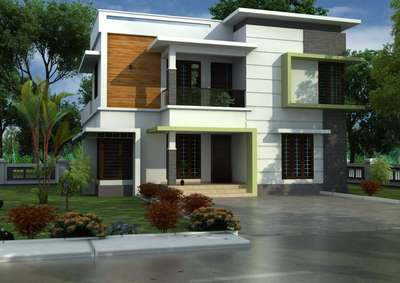 Exterior Designs by Contractor shihab sha, Thrissur | Kolo