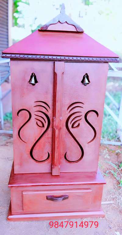 Prayer Room Designs by Carpenter lalu chelari viju, Malappuram | Kolo