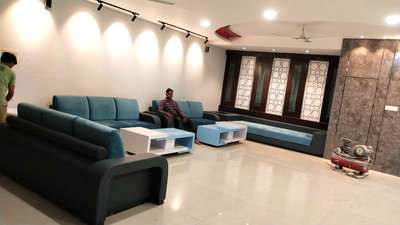Furniture, Lighting, Living Designs by Building Supplies Arpit Narshing yadav sofa cution contractor, Indore | Kolo