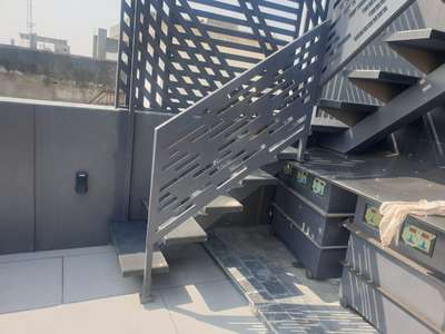 Staircase Designs by Fabrication & Welding Jainul Siddiqui, Delhi | Kolo