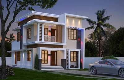 Exterior Designs by Civil Engineer Shakkeerali Shakkeerali, Malappuram | Kolo