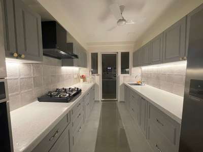 Kitchen, Lighting, Storage Designs by Interior Designer Viren Singh, Jaipur | Kolo