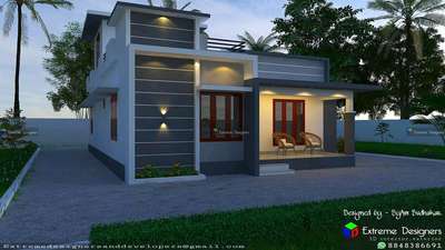 Exterior, Lighting Designs by Home Owner Mufeed CT, Palakkad | Kolo