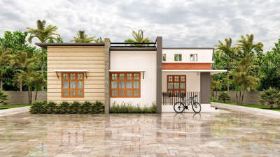 Exterior Designs by Civil Engineer Musfir A, Kozhikode | Kolo