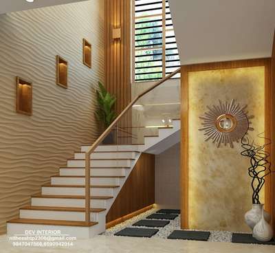 Staircase Designs by Interior Designer Nitheesh TP, Ernakulam | Kolo