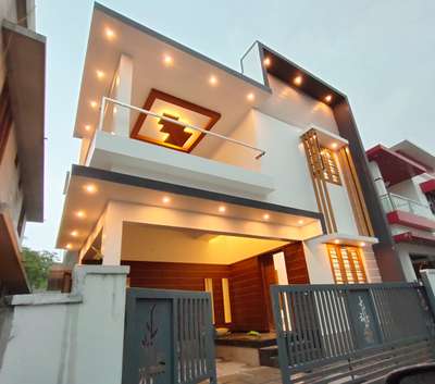 Exterior, Lighting Designs by Contractor sahil pa, Ernakulam | Kolo