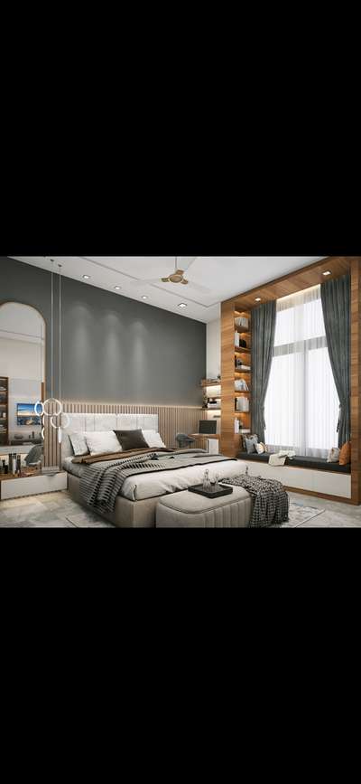 Furniture, Storage, Bedroom, Wall, Lighting Designs by Civil Engineer neha  sharma, Jaipur | Kolo