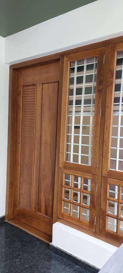 Door Designs by Carpenter Manu Ramachandran, Kottayam | Kolo