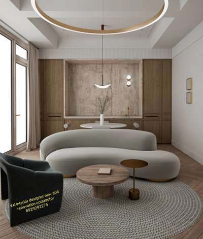 Lighting, Living, Flooring, Table, Storage Designs by Interior Designer YK  Interior Designer , Delhi | Kolo