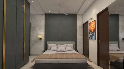 Furniture, Storage, Bedroom, Wall Designs by 3D & CAD Ar Ali, Jaipur | Kolo
