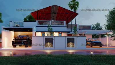 Exterior, Lighting Designs by Home Owner Sulaiman Sulaiman, Palakkad | Kolo