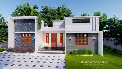 Exterior Designs by Architect 3DArchic  DESIGNERS  , Thiruvananthapuram | Kolo