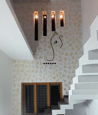 Wall, Lighting, Staircase, Window Designs by Painting Works Arun Arun, Idukki | Kolo