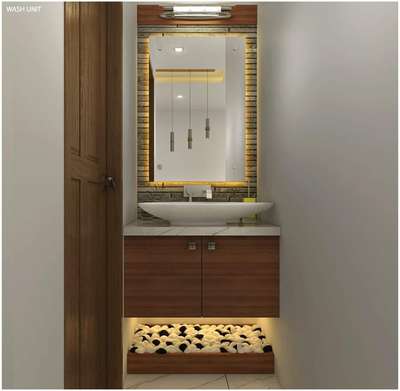 Bathroom, Lighting Designs by Contractor vibgyor Kbr, Malappuram | Kolo