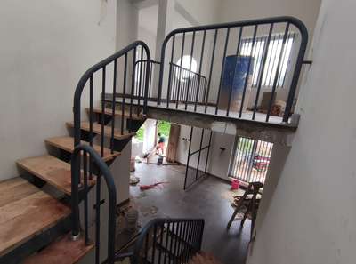 Staircase Designs by Fabrication & Welding Ameer Ami, Kozhikode | Kolo