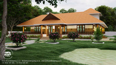 Exterior, Outdoor Designs by Architect Dream Designing, Alappuzha | Kolo