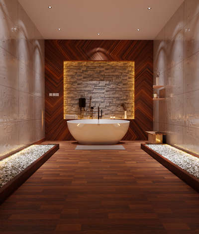 Lighting, Bathroom Designs by Architect SHRAVAN  SYAM, Kollam | Kolo