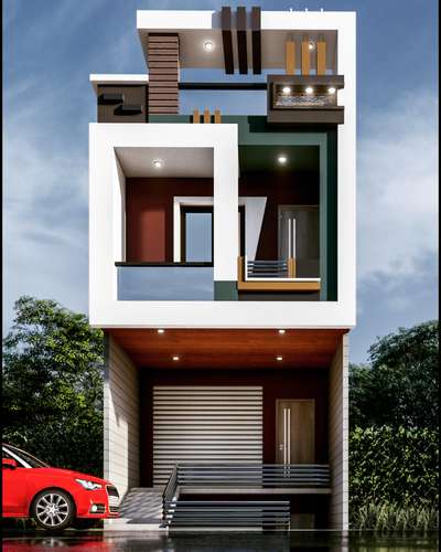 Exterior Designs by Civil Engineer sanjeev kumar gupta, Indore | Kolo