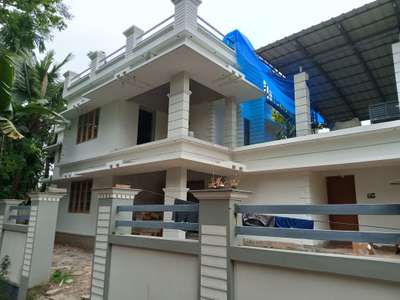 Exterior Designs by Painting Works Vinamzi Andrews, Alappuzha | Kolo