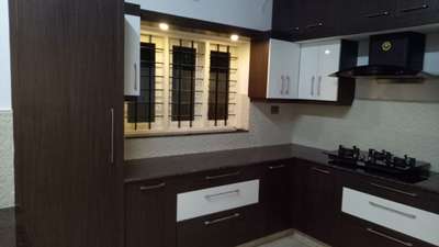 Kitchen, Storage, Window Designs by Contractor joslin kgeorge, Ernakulam | Kolo