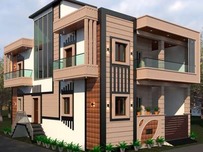 Exterior Designs by Civil Engineer Abhishek  K, Jodhpur | Kolo
