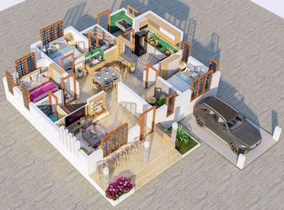 Plans Designs by Service Provider Sarath eruvarath , Palakkad | Kolo