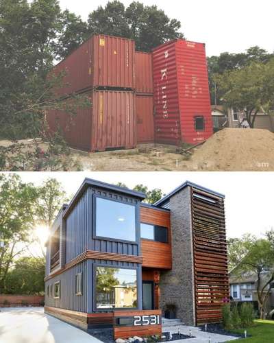 Exterior Designs by Civil Engineer Parna  Homes, Alappuzha | Kolo