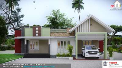 Exterior, Outdoor Designs by Civil Engineer manoj salam, Kottayam | Kolo