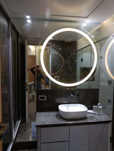 Lighting, Bathroom Designs by Interior Designer Vikas Baisoya, Delhi | Kolo