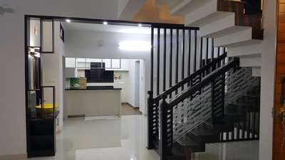 Kitchen, Staircase, Furniture, Bathroom Designs by Carpenter Unnikrishnan Kizhakkootte, Thrissur | Kolo