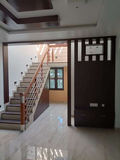 Staircase Designs by Interior Designer Navas Basheer, Kottayam | Kolo