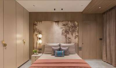 Furniture, Storage, Wall, Bedroom Designs by Architect Kuldeep Yadav, Noida | Kolo
