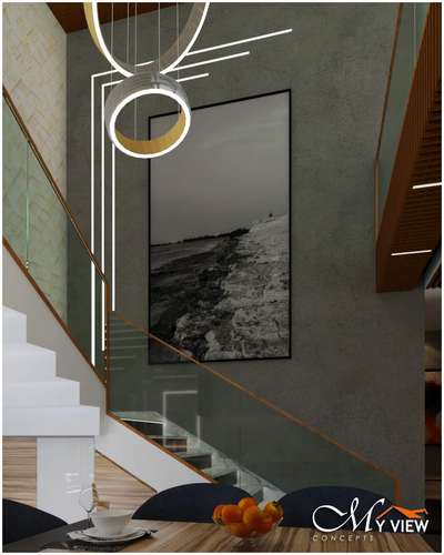 Staircase Designs by Interior Designer Myview Concepts  interior Design studio, Kannur | Kolo