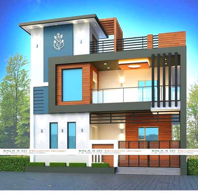 Exterior, Lighting Designs by Civil Engineer S👷 R 👷, Dewas | Kolo