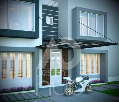 Exterior, Lighting Designs by 3D & CAD ad design hub 7677711777, Kannur | Kolo