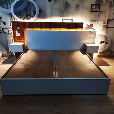 Bedroom, Furniture, Storage, Wall, Lighting Designs by Carpenter Mohd Junaid, Faridabad | Kolo