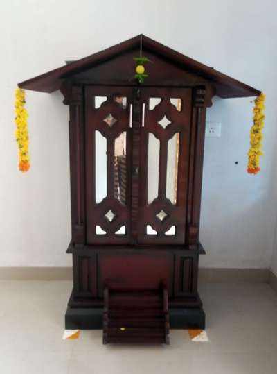 Prayer Room Designs by Carpenter rejaneesh achari, Kollam | Kolo
