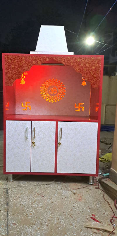 Storage, Prayer Room Designs by Building Supplies Sajid Khan, Ghaziabad | Kolo