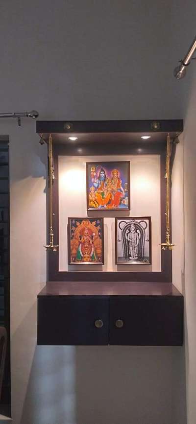 Lighting, Storage, Prayer Room Designs by Carpenter sreejith sreejith, Ernakulam | Kolo