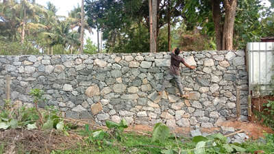 Wall Designs by Contractor Deepak Davis, Thrissur | Kolo
