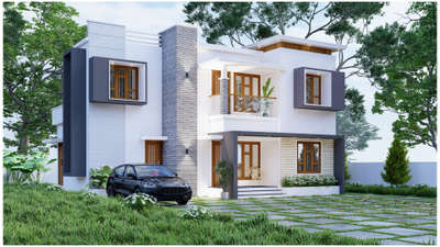 Exterior Designs by Building Supplies NAAZAINFRASTRUCTURES Pvt ltd, Thiruvananthapuram | Kolo