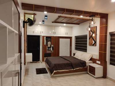 Bedroom, Furniture, Lighting, Storage Designs by Interior Designer Nithin MT, Malappuram | Kolo