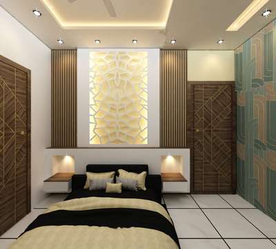 Ceiling, Furniture, Lighting, Storage, Bedroom Designs by Interior Designer Vipin Udayveer Singh , Ghaziabad | Kolo