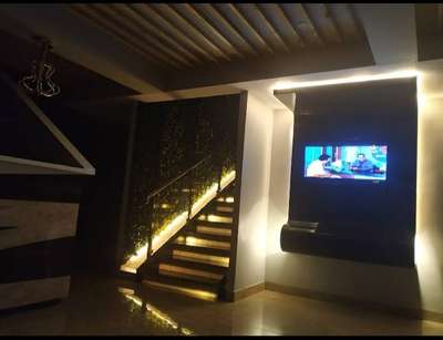 Lighting, Staircase Designs by Contractor AJAY , Kannur | Kolo